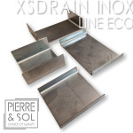 Herrajes - Accesorios para canal XSDRAIN INOX EASY - LINE ECO Herrajes - Accesorios para canal XSDRAIN INOX EASY - LINE ECO
