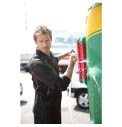 Spazzola ovale con flusso d'acqua flessibile 475752 - 370 mm Soft - Vikan