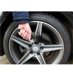 Vikan 525052 Spazzola per ruote - Diametro 325 mm 65 mm Morbida