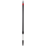 Aluminum handle with water passage with click 297452C - 1600mm diameter 32 Telescopic with connection and tap - Vikan