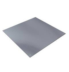 Couvercle étanche en tôle d'aluminium striée - Toptek Solid AL - ACO