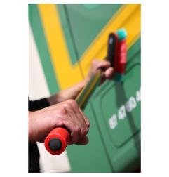 Aluminiumgriff mit Wasserdurchlass 297552 – 2780 mm Durchmesser, 32 Teleskopversion – Vikan