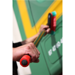 Aluminum handle with water passage 297552 - 2780mm diameter 32 Telescopic - Vikan