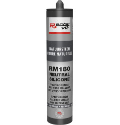 RM 180 pierre naturelle neutral silicone - Mastic de jointoiement - Rectavit