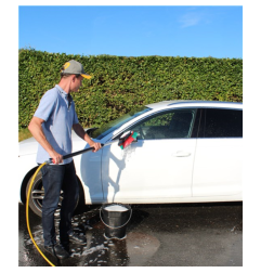 Kampagnen-Set 521652 – Wasserbetriebene Bürste & Teleskopstiel – Vikan