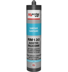 RM 130 silicone acético sanitário - Vedante - Rectavit
