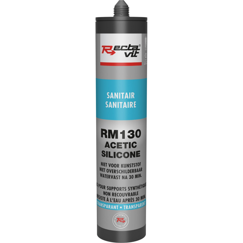 RM 130 Sanitär acetic Silikon - Dichtungsmasse - Rectavit