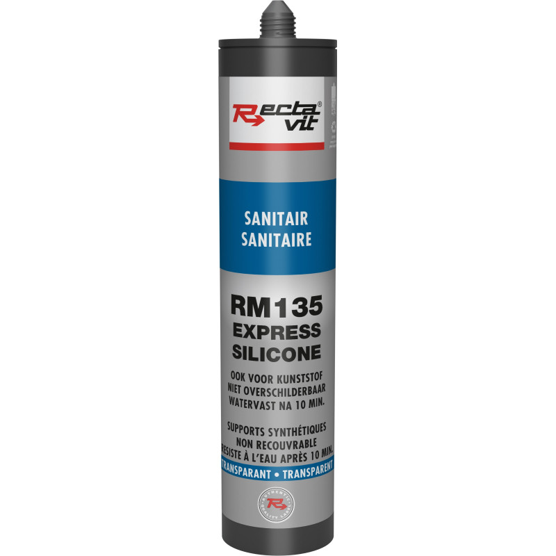 RM 135 sanitaire express silicone - Mastic de jointoyage - Rectavit
