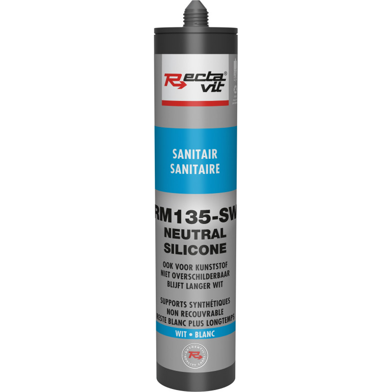RM 135-SW silicone neutro sanitário - Vedante - Rectavit RM 135-SW silicone neutro sanitário - Vedante - Rectavit