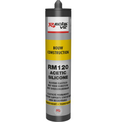 RM 120 construction acetic silicone - Mastic d'étanchéité - Rectavit