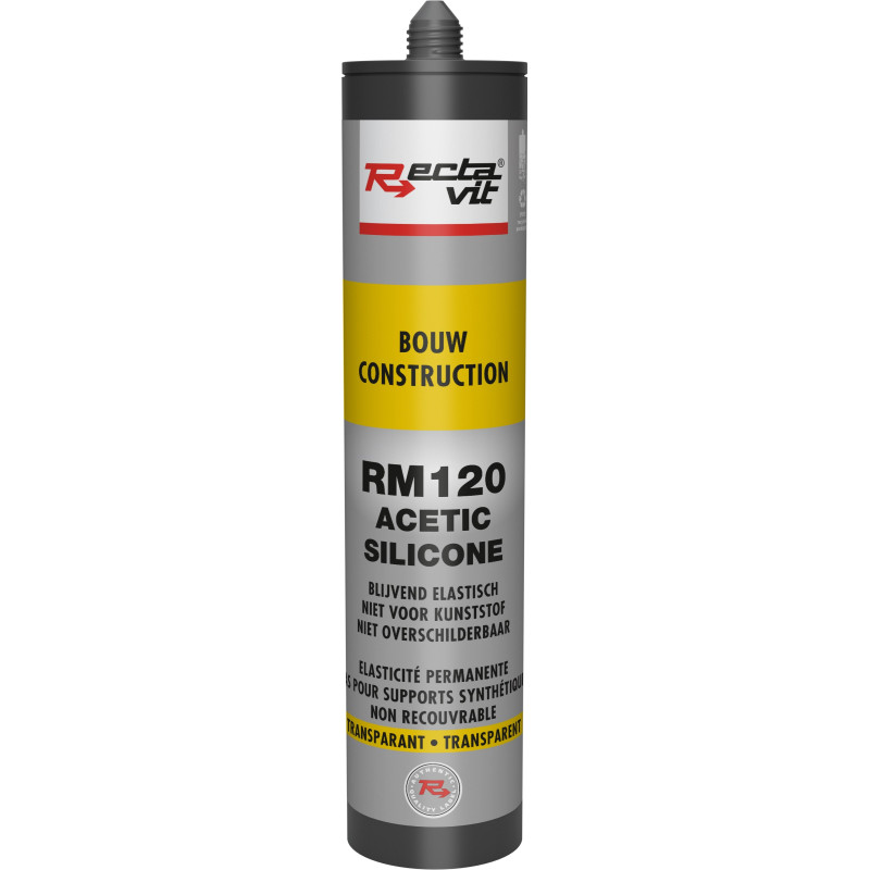 RM 120 silicone acético de construção - Vedante - Rectavit