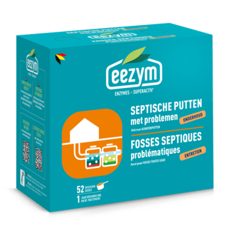 Entretien fosses problématiques 52 Doses - Ecocert - Eezym Entretien fosses problématiques 52 Doses - Ecocert - Eezym