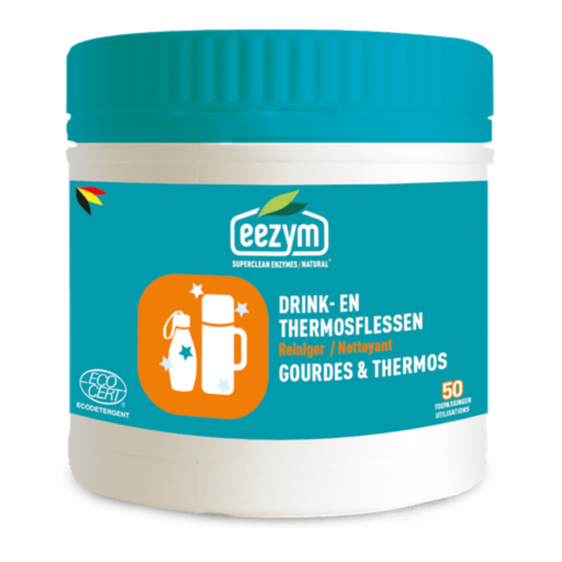 Water bottle & thermos cleaner - Ecocert - Eezym