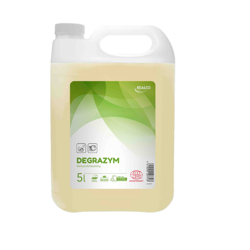 Degrazym - Enzymatic detergent for manual washing - Ecocert - Realco Degrazym - Enzymatic detergent for manual washing - Ecocert - Realco