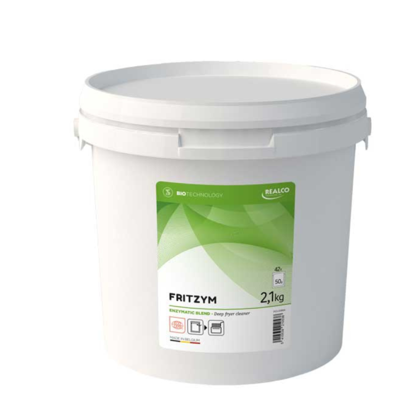 Fritzym - مزيل الشحوم الأنزيمي للمقالي الاحترافية - Ecocert - Réalco Fritzym - مزيل الشحوم الأنزيمي للمقالي الاحترافية - Ecocert - Réalco