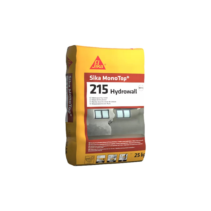 Sika MonoTop-215 Hydrowall - طلاء ذو أساس أسمنتي للخرسانة والبناء العازلة للماء - Sika Sika MonoTop-215 Hydrowall - طلاء ذو أساس أسمنتي للخرسانة والبناء العازلة للماء - Sika