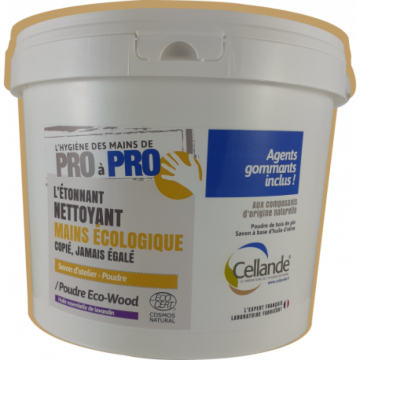 Eco Wood - Savon d'atelier écologique - Ecocert - Cosmos - Cellande