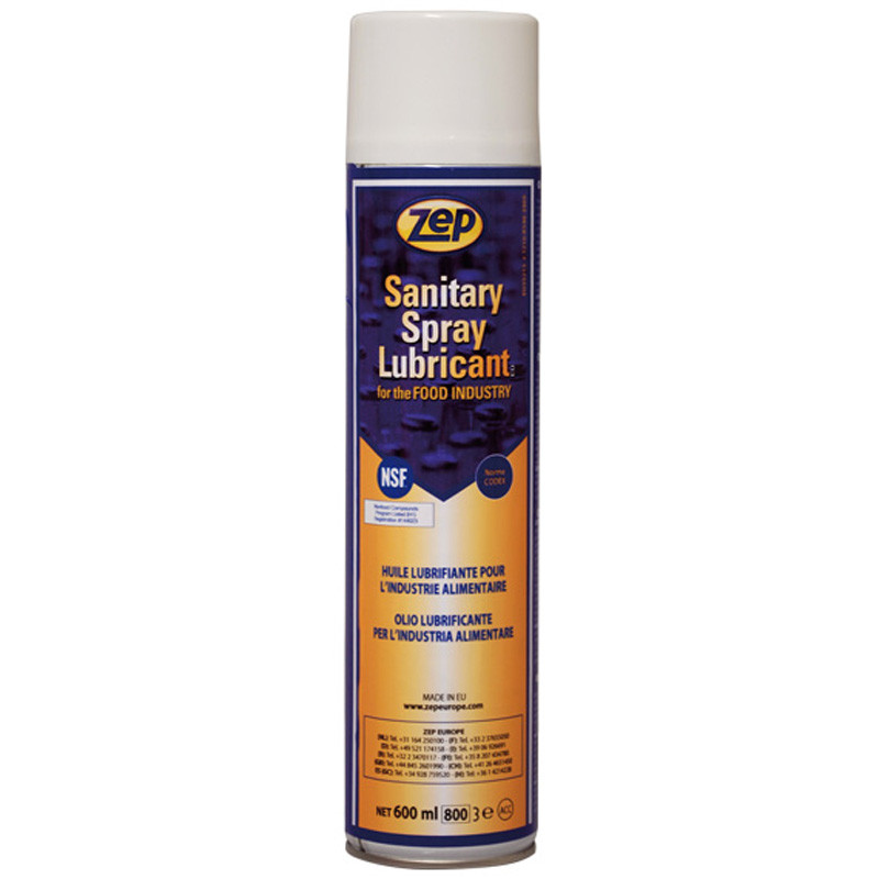 Sanitary Spray Lubricant - Olio alimentare bianco - Zep industries