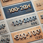 44 VOUCHERS DE DESCONTO - CONCURSO PIERRE & SOL 2025