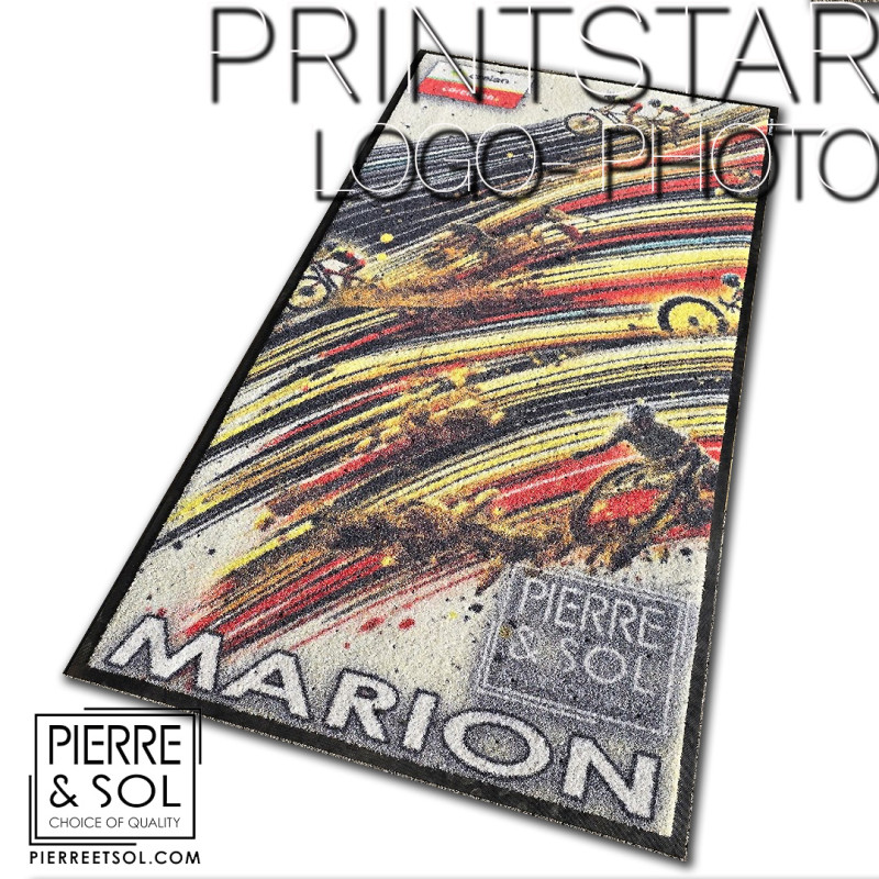 Logotipo e design de capacho PRINTSTAR Logotipo e design de capacho PRINTSTAR