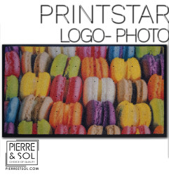 Logotipo e design de capacho PRINTSTAR