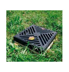 ROOFPOINT cardre en fonte avec grille en caillebotis en acier galvanisé ou fonte d'ACO