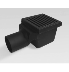 Cellar drain - Cast iron slotted grate - Class L 15kN - ACO