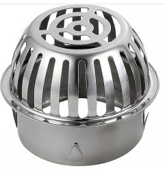 Crapaudine Crépine INOX RIGIDE - Evite les problèmes d'obstructions des gouttières et terrasses - line Eco