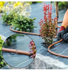 Gancho de sujeción de membrana para plantaciones Line-Eco