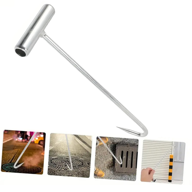 Gancio di sollevamento multiuso in acciaio inox Line Eco