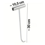 Multi-purpose stainless steel lifting hook, Line Eco dimension