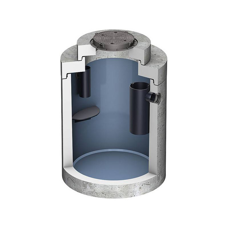 Grease separator with integrated sludge trap - Lipumax - ACO Grease separator with integrated sludge trap - Lipumax - ACO