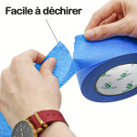 Ruban de Masquage Eco Bleu facile à déchirer