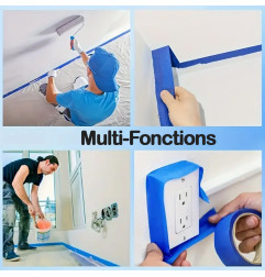 Eco Blue Multifunctionele Afplaktape