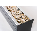 Griglia in alluminio per canale TOP Stone - 100/100 - LINEA ECO Griglia in alluminio per canale TOP Stone - 100/100 - LINEA ECO