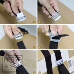 Small Narrow Tightening Strap LINE ECO Installation Small Narrow Tightening Strap LINE ECO Installation