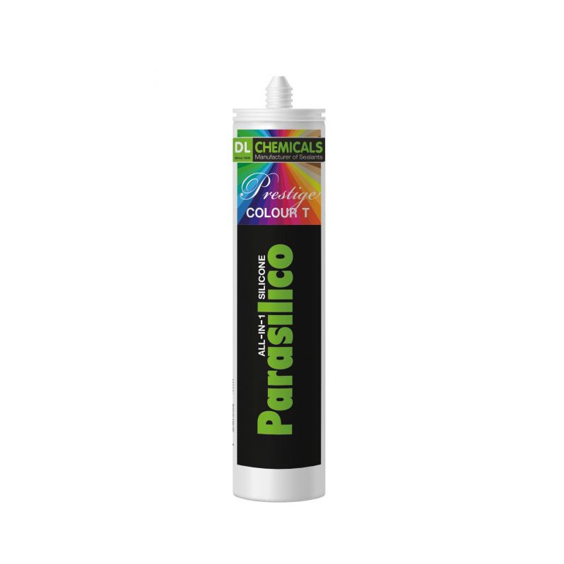 Parasilico Prestige Color T - Selante de silicone neutro à base de oxima transparente - DL Chemicals