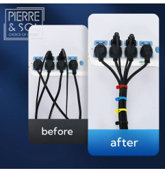 100 Mini Cable Ties - Nylon Cable Ties