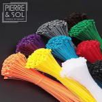 100 Mini-Kabelbinder – Selbstverriegelnde Nylon-Kabelbinder 100 Mini-Kabelbinder – Selbstverriegelnde Nylon-Kabelbinder