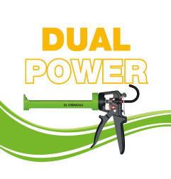 Pistola pulverizadora manual de doble potencia de 310 ml con control antigoteo - DL Chemicals