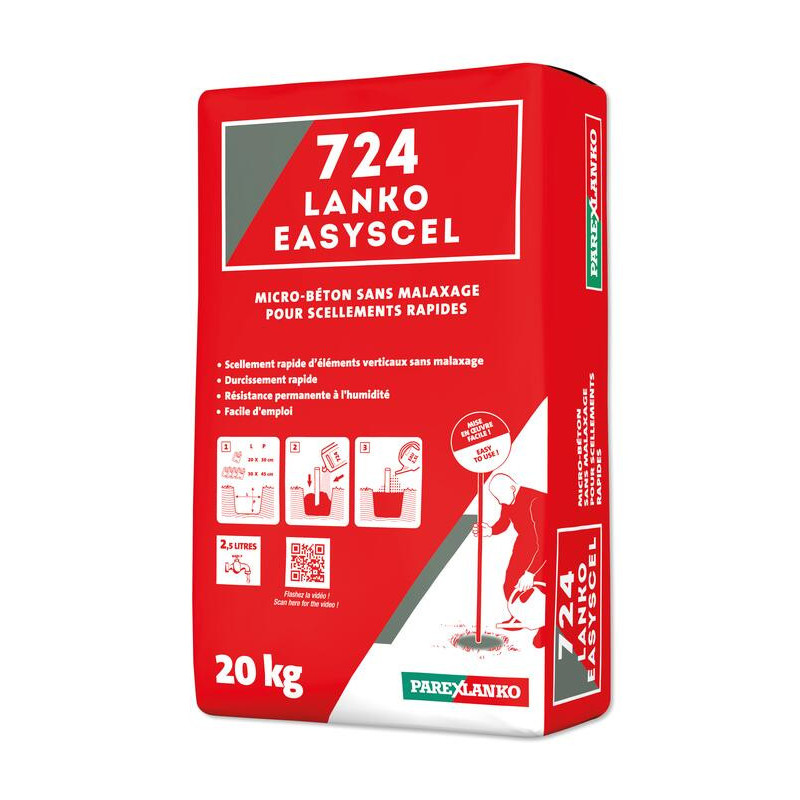 724 Lanko EasyScel - Mikrobeton ohne Anmischen - Parexlanko
