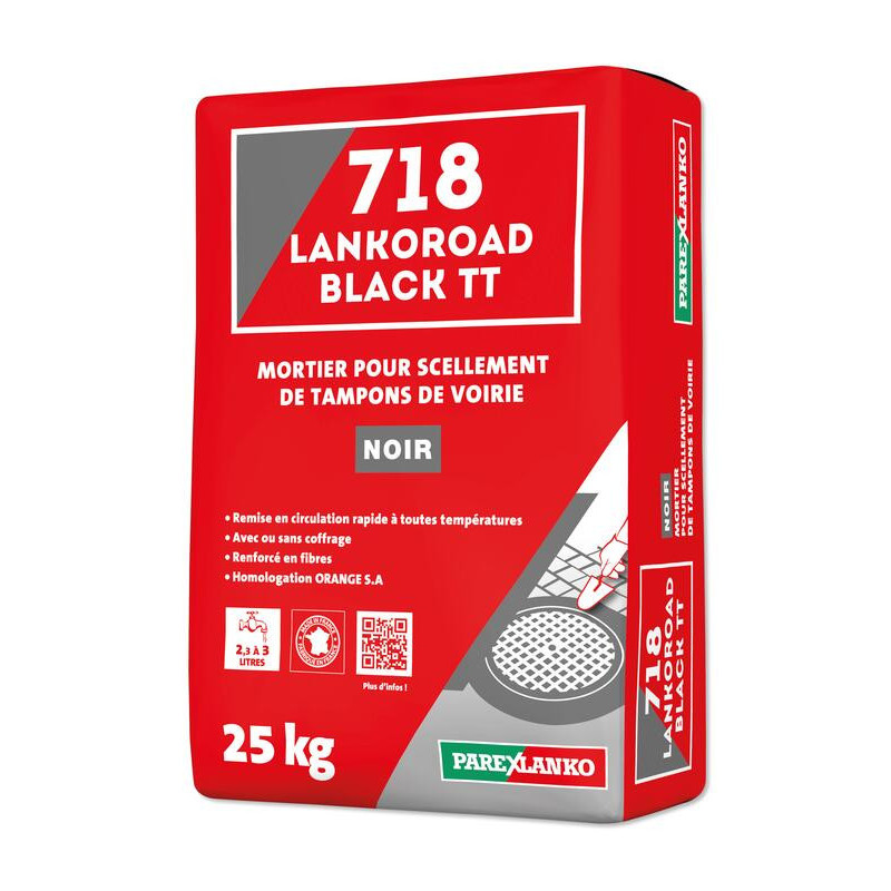 718 Lankoroad Black TT - 黑色公路砂浆 - Parexlanko 718 Lankoroad Black TT - 黑色公路砂浆 - Parexlanko