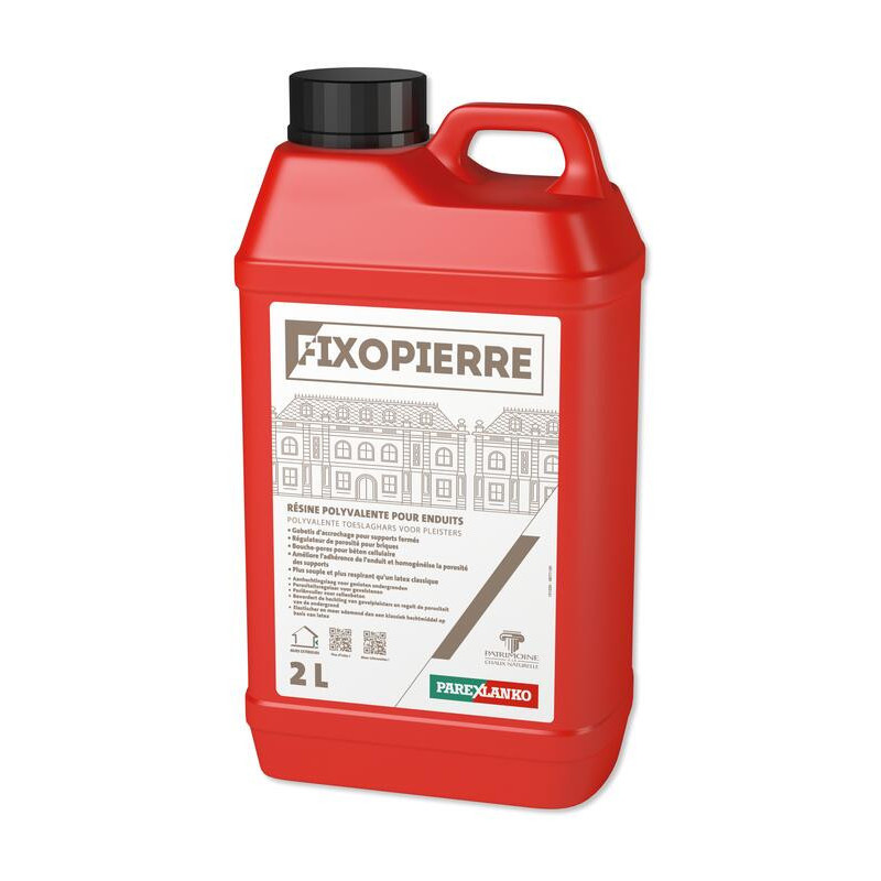 Fixopierre - Résine polyvalente pour gobetis d'accrochage - Parexlanko