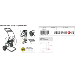 Carretel de mangueira sem mangueira - Polet