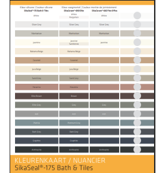 SikaSeal-175 - Sigillante siliconico neutro per uso sanitario EC 1 PLUS - Sika