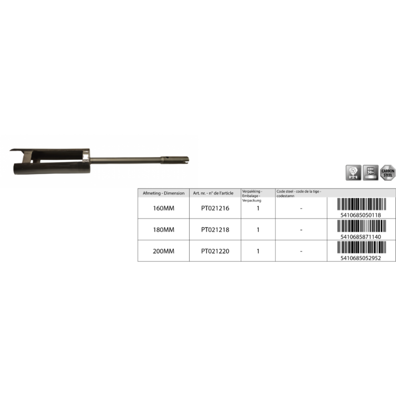 200mm sonde - Traditioneel - Polet