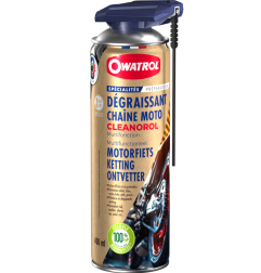Cleanorol - Multifunctionele kettingontvetter voor motorfietsen - Owatrol