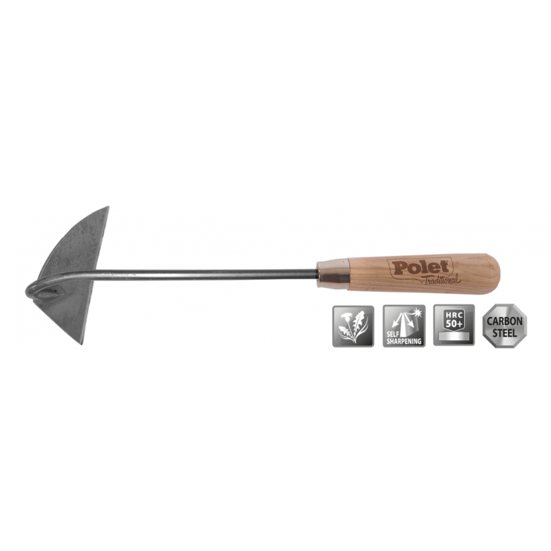 Traditional vegetable hoe - For left-handers - Polet Traditional vegetable hoe - For left-handers - Polet