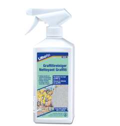 Limpador de pichações - Dissolve e remove pichações e tinta spray - Lithofin