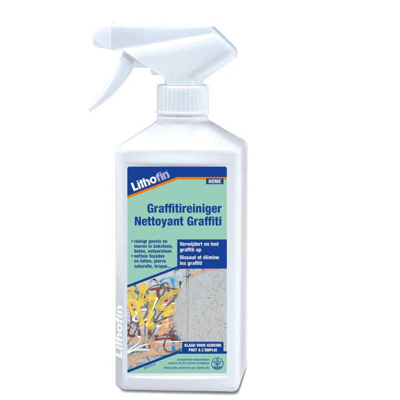 Nettoyant Graffiti - Dissout et élimine les graffiti et la peinture aérosol - Lithofin Nettoyant Graffiti - Dissout et élimine les graffiti et la peinture aérosol - Lithofin